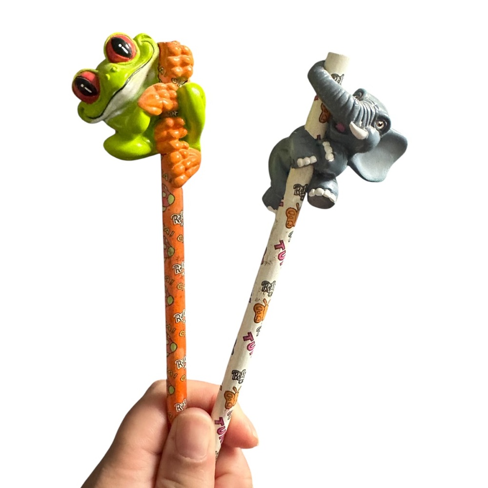Set of Two Retro Rainforest Cafe Pencils